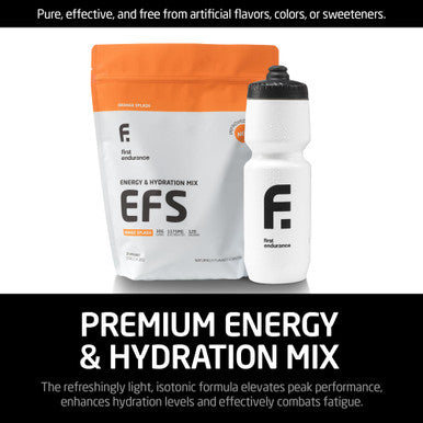 EFS Hydration & Endurance Drink Mix - Premium Carbohydrates for Energy & Performance Electrolytes for Rapid Rehydration & Running Cycling and Triathlon Nutrition | Isotonic Energy Fuel | Orange