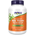NOW Supplements, Silymarin Milk Thistle Extract, Extra Strength 450 mg, 120 Softgels