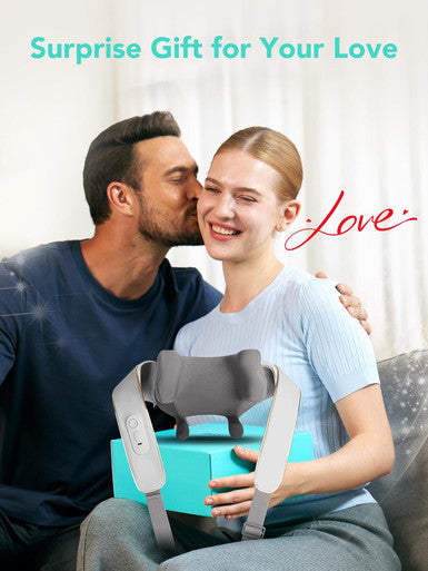 Skg Neck Massager For Pain Relief Deep Tissue, 6D Kneading Neck Massager Cordless Shiatsu Neck And Shoulder Massage With Heat Electric Massage Gifts For Men And Women