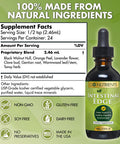 Go Nutrients Intestinal Edge Gut Detox Cleanse For Humans: Enhance Digestive Health, Boost Energy, Clear Skin With Black Walnut