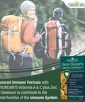 Natures Aid Beta-Glucans Immune Support + 90 Tablets (Award-winning Formula with Beta Glucans (1,3/1,6) Elderberry Vitamin D3 and Odour-controlled Garlic Vegan Society Approved Made in the UK)