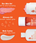 Bio-Oil Skincare Set & Skincare Body Oil Vitamin E Serum For Scars & Stretchmarks Dermatologist Recommended All Skin Types 6.7 Oz