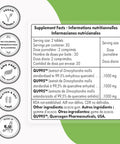 Supersmart Super Quercetin 1000 mg Per Serving Natural Allergy Relief Anti Inflammatory Antioxidant Supplement Support Healthy Cardiovascular System NonGMO Gluten Free 60 Tablets