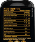Thyroid Support: Powerful Blend Of Ashwagandha, Iodine, Selenium, Magnesium, Zinc, Vitamin B12 & More For Optimal Health - 60 Capsules