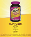 Nature's Way Alive Hair Skin and Nails Gummies with Biotin and Collagen Beauty Support 60 Strawberry Flavored Gummies