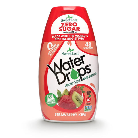 SweetLeaf Water Flavoring Drops - Stevia Water Enhancer, Sugar Free, Zero Calorie Water Additive, Contains Monk Fruit Extract, Gluten Free, Keto Friendly - Tropical Punch, 1.62 Fl Oz (Pack of 1)