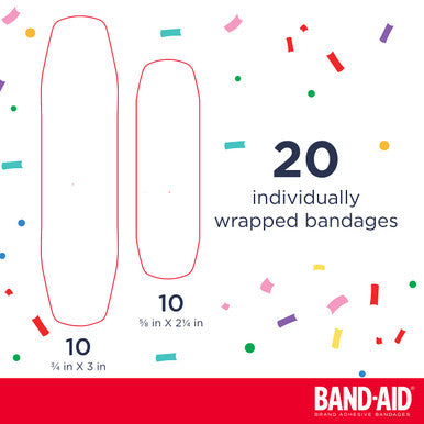Band-Aid Brand Adhesive Bandages For First Aid, Nickelodeon Paw Patrol, Assorted, 20 Ct