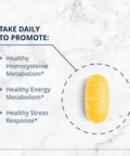 Metagenics Glycogenics - B Vitamin Complex - Energy Support & Healthy Stress Response - with Vitamin B6 & B12 - Vegetarian & Gluten- - 180 Count