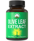 Olive Leaf Extract Capsules. Pure High Strength In Vegan Capsules With 20% Oleuropein, High Antioxidants. Supports Optimal Immune