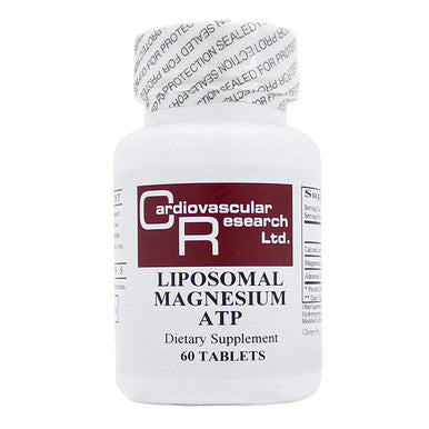 Liposomal Magnesium ATP (Mg30mg ATP60mg) 60 Tablets - 3 Pack - Ecological Formulas/Cardiovascular Research