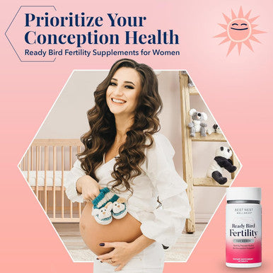 Best Nest Wellness Fertility Supplements for Women Vegan Prenatal Vitamins for Women Methylfolate Ashwagandha Whole Food Blend Conception Supplements & Pre Natal Multivitamin Formula 30Ct