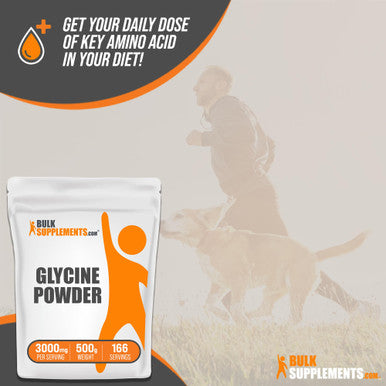 BulksupplementsGlycine Powder Supplements Glycine 3000Mg