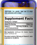 Puritans Pride Vitamin D3 250 mcg (10,000 IU)-200 Softgels White
