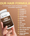 Dr. Berg All-In-One Vitamins For Hair, Skin, & Nails - Advanced Formula With Biotin, Saw Palmetto, Dht Blocker, & Trace Minerals - 90 Veg Capsules