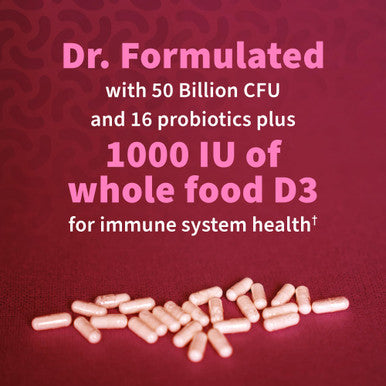 Garden of Life Dr. Formulated - Acidophilus Probiotic Supports Urinary Tract Health Digestive Balance - Gluten Dairy And Soy-Free 60 Count