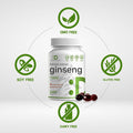 Deal Supplement Korean Red Panax Ginseng Root Extract 7500mg Serving 240 Softgels 150mg Active Ginsenosides