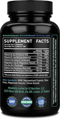 Keto Electrolyte Supplement (120 Capsules) Maximum Keto Electrolytes Supplements Pills W Pink Himalayan Salt, B Vitamins, Magnesium And Potassium Supplement - Salt Pills & Electrolyte Tablets