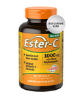Ester-C American Health 1000 Mg With Bioflavonoids Capsules 24Hour Immune Support Gentle On Stomach Nonacidic Vitamin C Nongmo Gluten Free Servings, Citrus, 105 Count (30070)