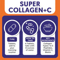 Aitnaturals Super Collagen with Vitamin C (6000mg) - 250 Tablets | Hydrolyzed Bovine Collagen Type 1 & 3 for Enhanced Hair Skin Nails and Healthy Bone & Joint Support| Non-GMO Gluten Halal