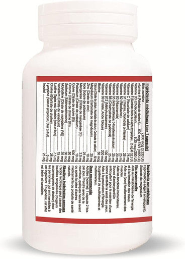 Nutridom Multivitamin for Men 60 Vegan capsules, Pure, Made In Canada