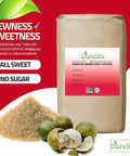 Durelife Golden Monk Fruit Sweetener, 1:1 Sugar Replacement, Keto Diet Friendly, Zero Calorie, Kosher Sugar Substitute, Golden - 10 lb Bulk Size