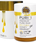 PURITI Manuka Honey MGO 550+ / UMF 15+ | 100% Pure Genuine Raw Manuka Honey | 8.8 Oz / 250g | Harvested, Tested, Certified and Packed in New Zealand