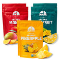 Mavuno Harvest Organic Dried Fruit Variety Pack | Dried Mango, Papaya, Pineapple, Banana, Jackfruit, & Tropical Mix | Healthy, Vegan, No Sugar Added, Non GMO Snacks for Kids & Adults | 2 Ounce, 6 Pack