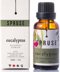 SPRUSE Eucalyptus Essential Oil - 30ml - 100% Natural Undiluted