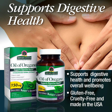 Nature's Answer Oil of Oregano 150 mg. Softgels 90 ea