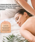 Majestic Pure Mango Butter Body Scrub - With Biotin, Collagen, Stem Cell - Exfoliating Salt Scrub to Exfoliate and Moisturize Skin - Deep Skin Cleanser - Natural Skin Care for Men and Women - 10 oz