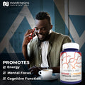 Caffeine and LTheanine Capsules 60 Pills Contains 100mg of Caffeine and 200mg of LTheanine Natural Nootropic Supplement Energy Booster Mental Focus Alertness Coffee Alternative