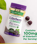 Natures Bounty Immune Support Elderberry Gummies 40 Gummies