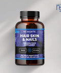 Newgate Labs Hair, Skin And Nails Growth 90 High Strength Tablets - Premium Supplement For Men & Women - With Marine Collagen Halal Made In The Uk