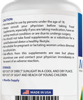 Best Naturals Taurine 1000 mg 250 Tablets - Supports Eye Health Healthy Cellular Activity & Cardiovascular Health