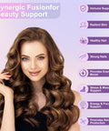 KFG Biotin 10000mcg Women's Multivitamin Mineral with Keratin Collagen Calcium Niacinamide & Vitamins A, B, D, C, E, for Women Hair Skin Nail & Bone Health 100 Tablets.