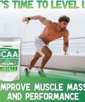Xprs Nutra BCAA Powder - Amino Acids Supplement for Men - Unflavored BCAA Workout Supplements - Gym Supplements for Men - Amino Acids Supplement for Women for Gym Post Workout Recovery (2 Pounds)
