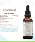 Chamomile B60 Alcohol-Free Herbal Extract Tincture, Concentrated Liquid Drops Natural Chamomile (Matricaria Recutita) Dried Flowe