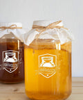 Fermentaholics 1 Gallon Jun Kombucha Starter Kit - Includes Usda Organic Jun Scoby & Starter Tea + Ingredients To Start Brewing Your Own Jun Tea Jar Not Included