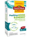 Nature Made Wellblends Positive Mood & Energy 5Htp Thiamin Niacin Vitamin B6 Vitamin B12 And Pantothenic Acid Plus Ginseng 24 Softgels
