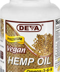 Devan Vegan Vitamins Hemp Oil - Omega 3 6 9 - Made from Plant Cellulose - 90 Vegan Capsules (Pack of 2)