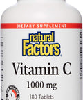 Natural Factors Vitamin C 1000 mg Time Release Antioxidant Support for Immune and Bone Health