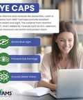 America Medic & Science Eyecaps (30 Caplets) Dietary Supplement For Men And Women Supports Vision Health Enriched With Lutein, Zinc, Selenium, Chromium, And Vitamins A, C, E, And B2