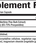 Natural Factors Pycnogenol 100 mg Antioxidant Support for Healthy Aging 30 Capsules