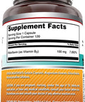 Amazing Nutrition Formulas Riboflavin (Vitamin B2) Supplement |100 Mg Per Serving | 120 Capsules | Non-GMO | Gluten | Made in USA