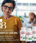 Bronson Resveratrol 500 Complex Standardized Resveratrol + Grape Seed and Red Wine Extract 60 Capsules