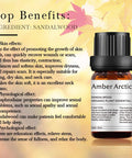 Sandalwood Essential Oil, 100% Pure Natural Aromatherapy Sandalwood Oil for Diffuser (10ML)