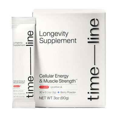 Timeline Mitopure Urolithin A First Clinically Proven Supplement For Healthy Aging And Cellular Renewal Mitoceutical For Muscle Strength Endurance And Longevity 30 Sachets