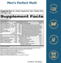 Purity Products Men'S Perfect Multi From Vitamins, Minerals And Phytonutrients - Promotes Energy, Vitality And Stamina - Easy To Swallow - 90 Tablets