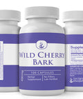 PURE ORIGINAL INGREDIENTS Wild Cherry Bark (100 Capsules), Always Pure, No Additives Or Fillers, Lab Verified