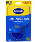 Dr. Scholl'S Massaging Gel Heel Cushions For Women Size 6-10 - 1 Pr Pack Of 2